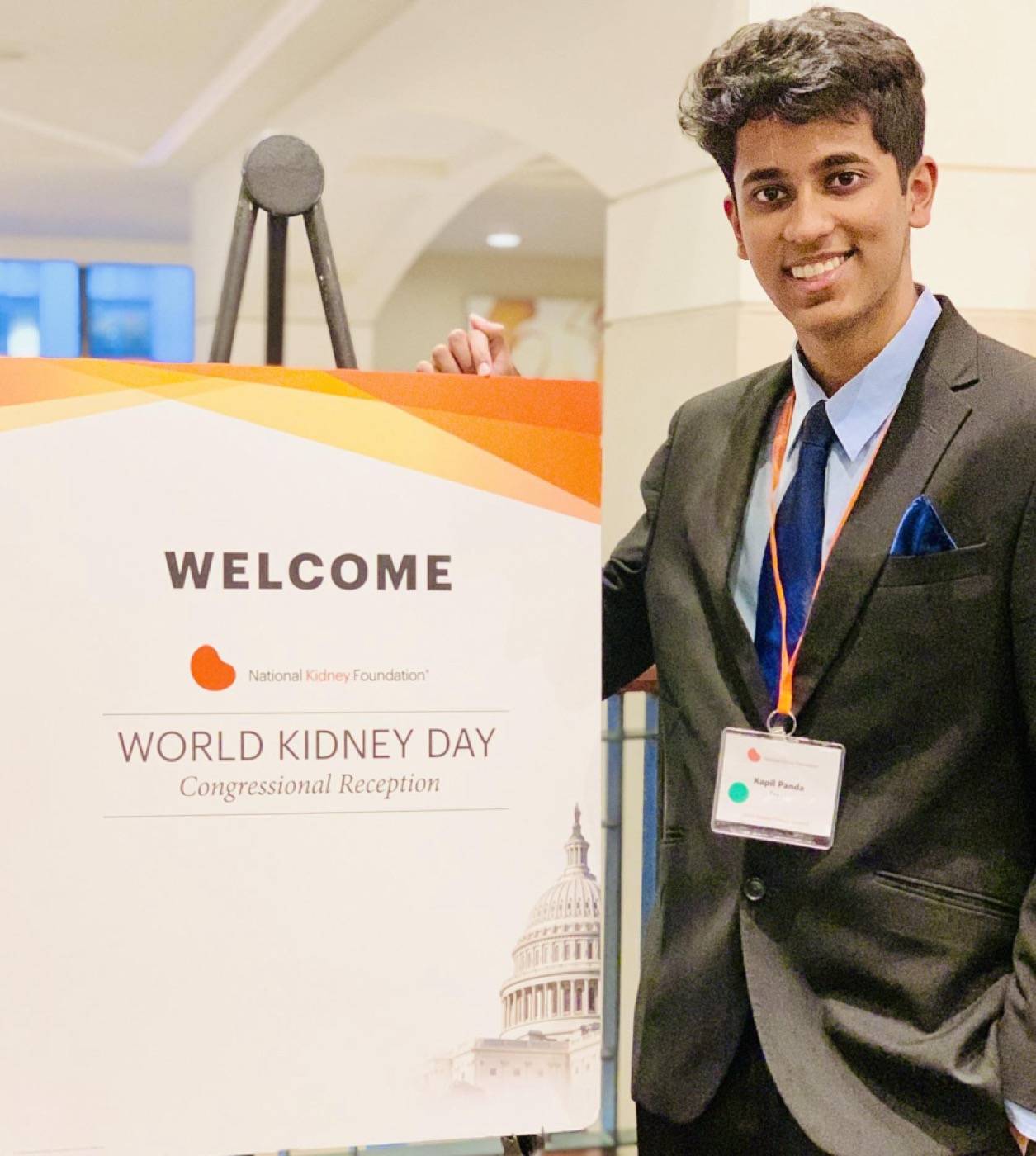 Kapil becomes a political advocate with the National Kidney Foundation, working to reform kidney policy and improve patient outcomes (2 of 2)